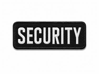 Нашивка SECURITY 25x9 cm с велкро гръб