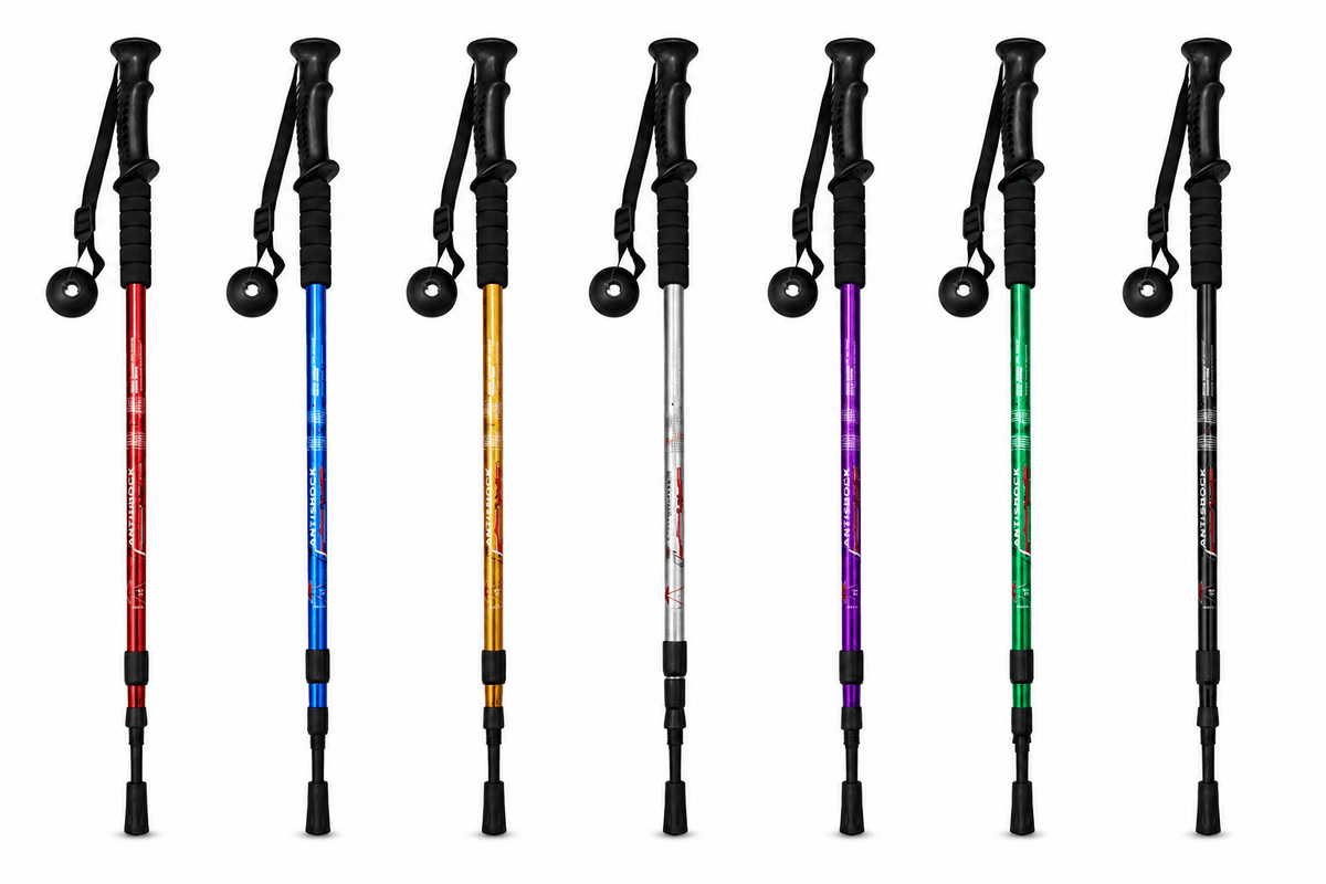 Телескопична туристическа щека Anti-Shock 63–135 см