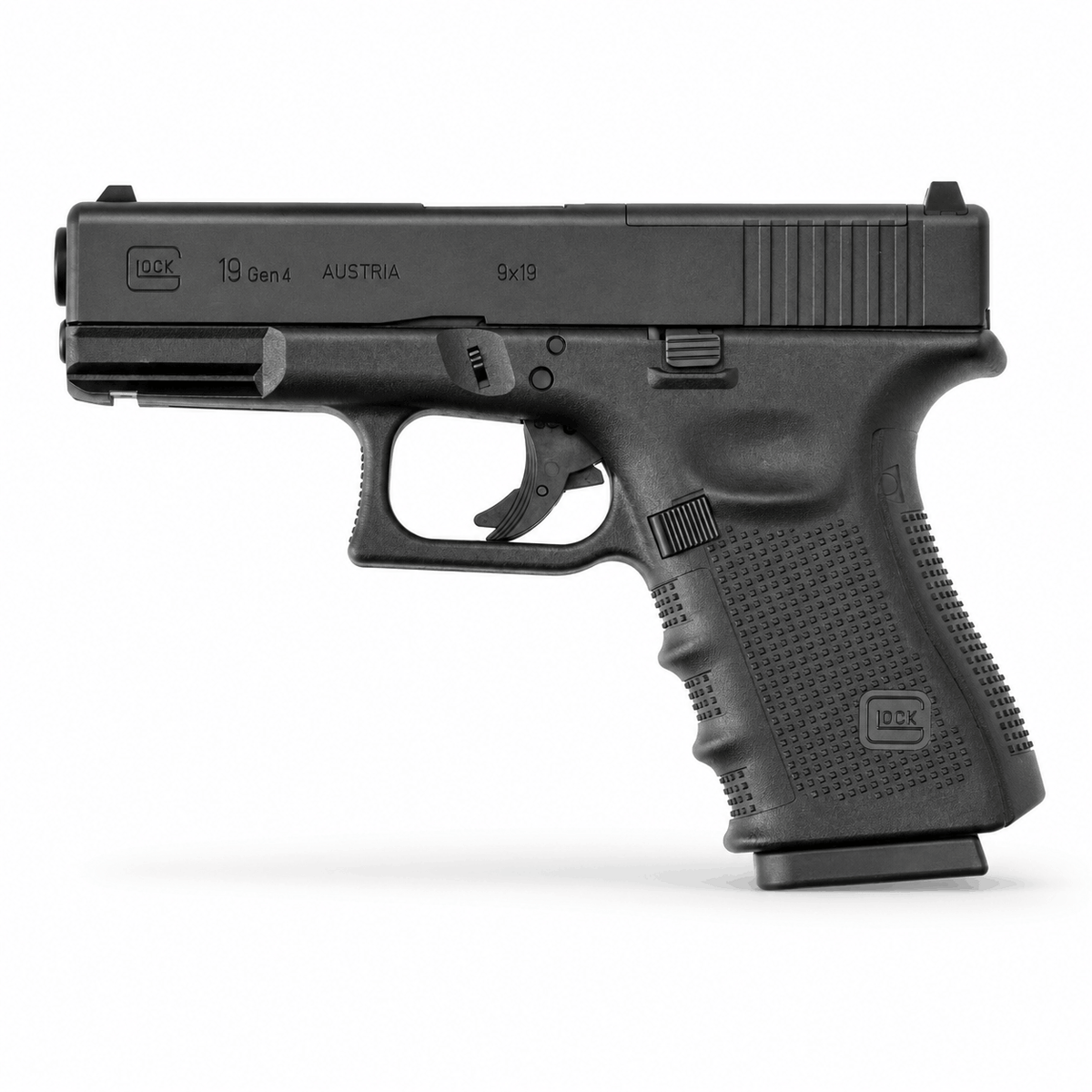Въздушен пистолет Glock 19 MOS Gen 4 CO₂ – 4.5 mm