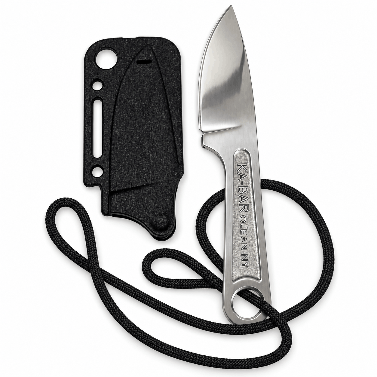 Couteau de cou compact KA-BAR avec étui