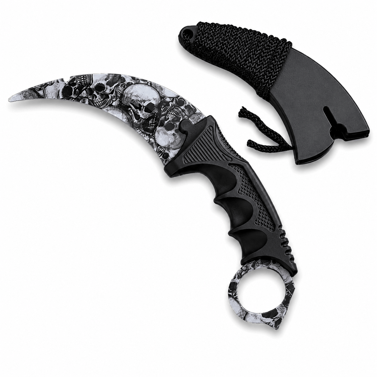 Karambit-Messer Rainbow 21 см mit Schutzhülle