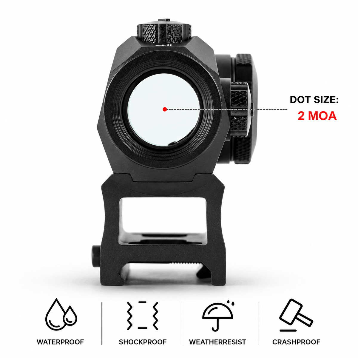 Бързомер SIG Sauer ROMEO5 COMPACT 1x20mm 2 MOA Red Dot
