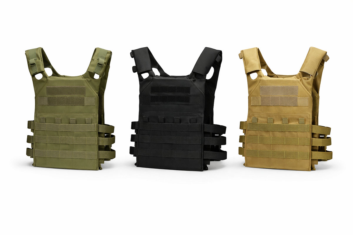 Тактическа жилетка Plate Carrier, система MOLLE, регулируема