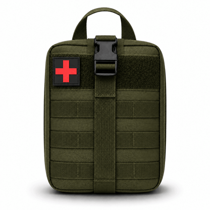 Тактическа аптечка MOLLE BlackAirsoft Rip-Away, медицинска чанта за първа помощ