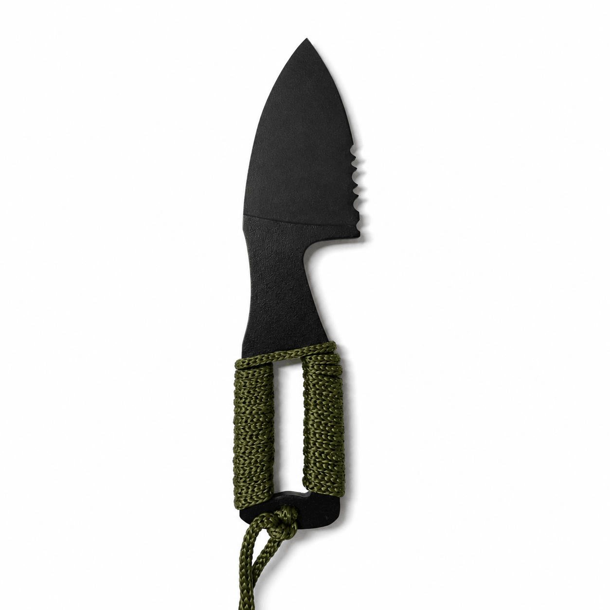 Τακτικό μαχαίρι KEYD Black Airsoft για λαιμό με θήκη